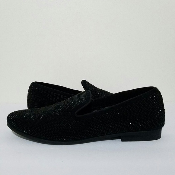 Steve Madden Other - Steve Madden Mens Caviato Rhinestone Loafers Sz 12